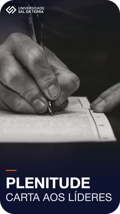 Capa do curso Plenitude: Carta aos Líderes